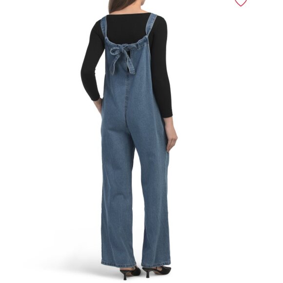 NEW SUNDAY EDITION Denim Oversized Jumpsuit in denim for women 1125 2t7 - Picture 2 of 4
